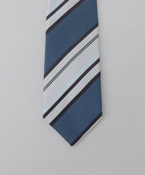 gotairiku / ゴタイリク ネクタイ | GOTAIRIKU別注【日本製】シルク ネクタイ_レジメンタル | 詳細1