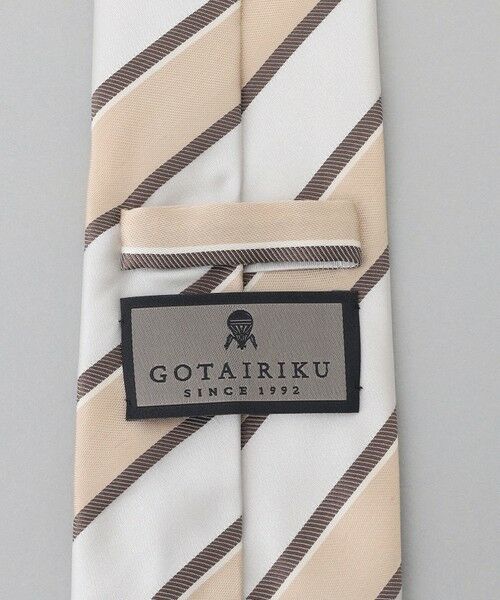 gotairiku / ゴタイリク ネクタイ | GOTAIRIKU別注【日本製】シルク ネクタイ_ストライプ | 詳細4