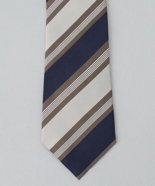 gotairiku / ゴタイリク ネクタイ | GOTAIRIKU別注【日本製】シルク ネクタイ_ストライプ | 詳細1