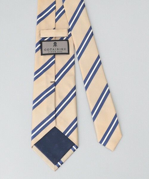 gotairiku / ゴタイリク ネクタイ | GOTAIRIKU別注【日本製】シルク ネクタイ_ストライプ | 詳細5