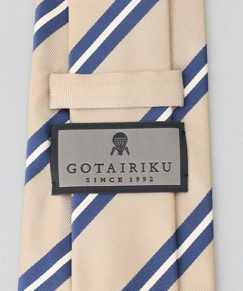 gotairiku / ゴタイリク ネクタイ | GOTAIRIKU別注【日本製】シルク ネクタイ_ストライプ | 詳細7