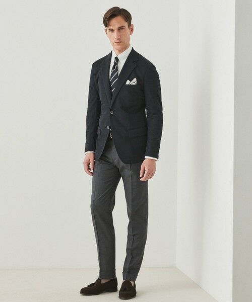 gotairiku / ゴタイリク ネクタイ | GOTAIRIKU別注【日本製】シルク ネクタイ_ストライプ | 詳細1