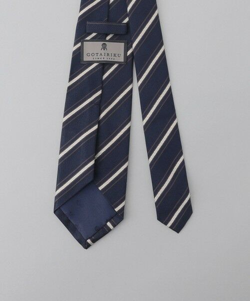 gotairiku / ゴタイリク ネクタイ | GOTAIRIKU別注【日本製】シルク ネクタイ_ストライプ | 詳細7