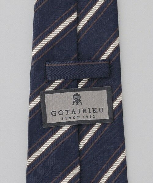 gotairiku / ゴタイリク ネクタイ | GOTAIRIKU別注【日本製】シルク ネクタイ_ストライプ | 詳細8
