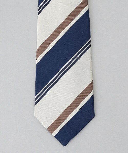 gotairiku / ゴタイリク ネクタイ | GOTAIRIKU別注【日本製】シルク ネクタイ_ストライプ | 詳細1