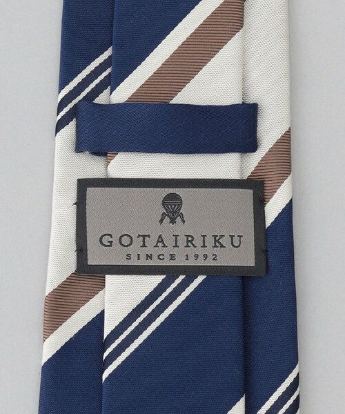 gotairiku / ゴタイリク ネクタイ | GOTAIRIKU別注【日本製】シルク ネクタイ_ストライプ | 詳細4