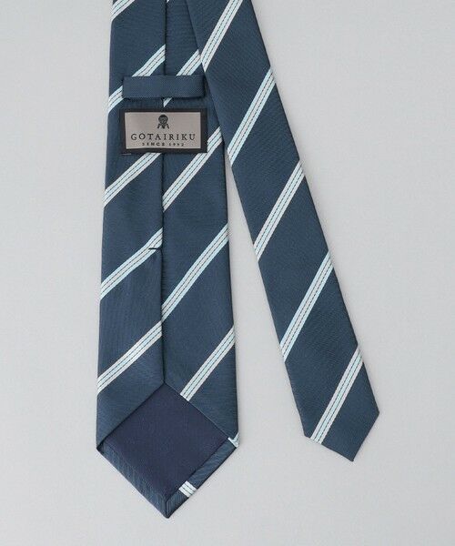 gotairiku / ゴタイリク ネクタイ | GOTAIRIKU別注【日本製】シルク ネクタイ_ストライプ | 詳細7
