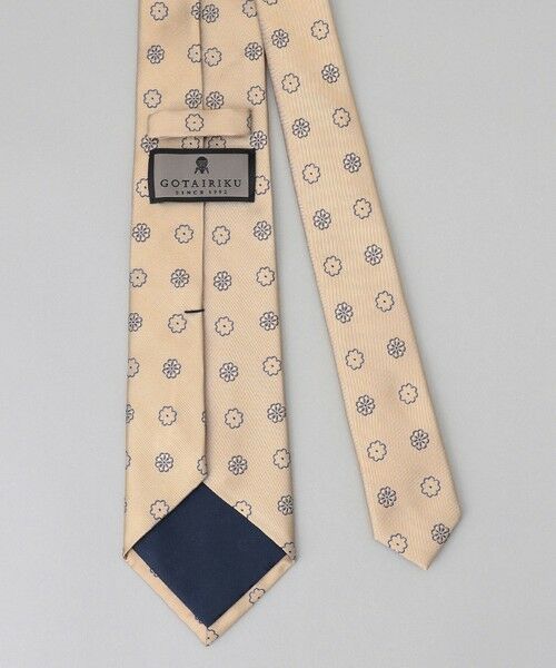 gotairiku / ゴタイリク ネクタイ | GOTAIRIKU別注【日本製】シルク ネクタイ_小紋柄 | 詳細2