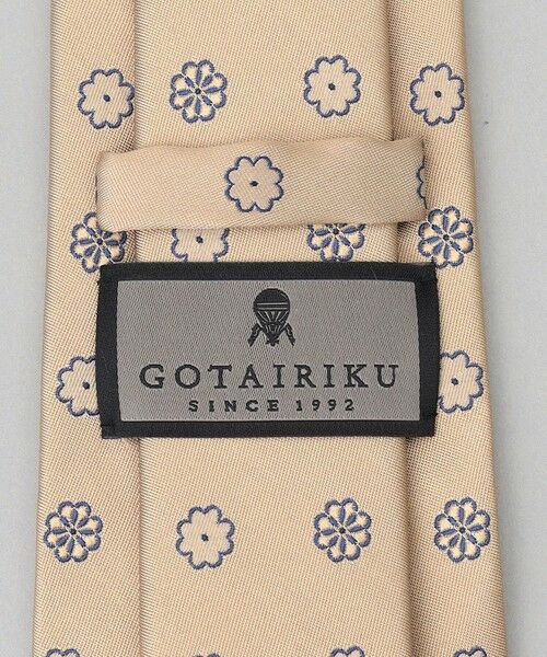 gotairiku / ゴタイリク ネクタイ | GOTAIRIKU別注【日本製】シルク ネクタイ_小紋柄 | 詳細4