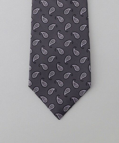 gotairiku / ゴタイリク ネクタイ | GOTAIRIKU別注【日本製】シルク ネクタイ_ペイズリー小紋柄 | 詳細1