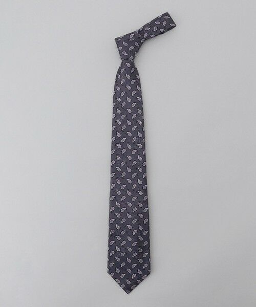 gotairiku / ゴタイリク ネクタイ | GOTAIRIKU別注【日本製】シルク ネクタイ_ペイズリー小紋柄 | 詳細3