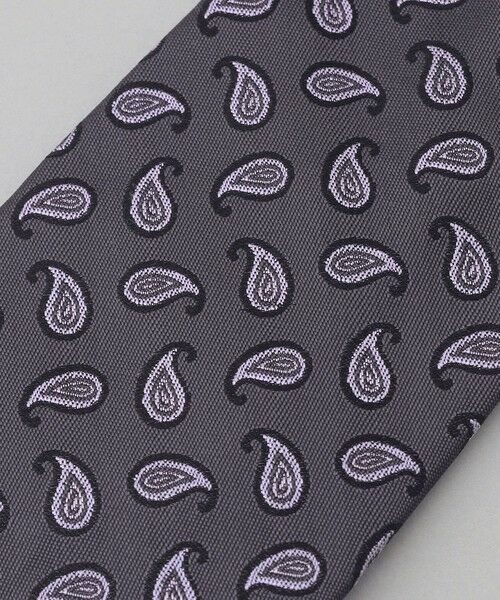 gotairiku / ゴタイリク ネクタイ | GOTAIRIKU別注【日本製】シルク ネクタイ_ペイズリー小紋柄 | 詳細5