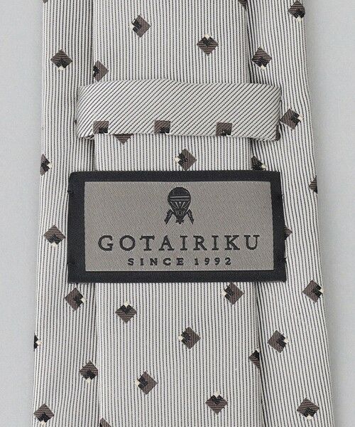 gotairiku / ゴタイリク ネクタイ | GOTAIRIKU別注【日本製】シルク ネクタイ_オリジナル柄 | 詳細11