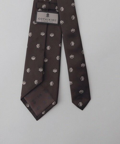 gotairiku / ゴタイリク ネクタイ | GOTAIRIKU別注【日本製】シルク ネクタイ_小紋柄 | 詳細2
