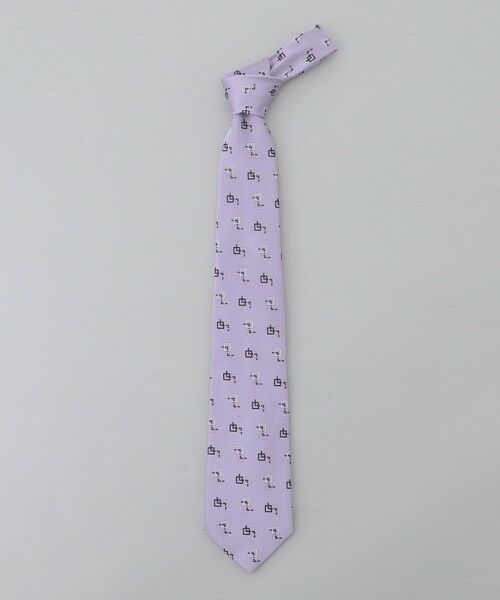 gotairiku / ゴタイリク ネクタイ | GOTAIRIKU別注【日本製】シルク ネクタイ_小紋柄 | 詳細3