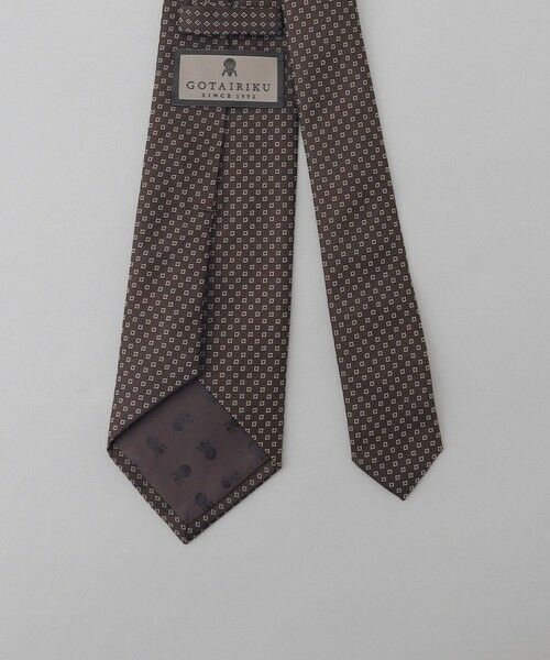 gotairiku / ゴタイリク ネクタイ | GOTAIRIKU別注【日本製】シルク ネクタイ_小紋柄 | 詳細2