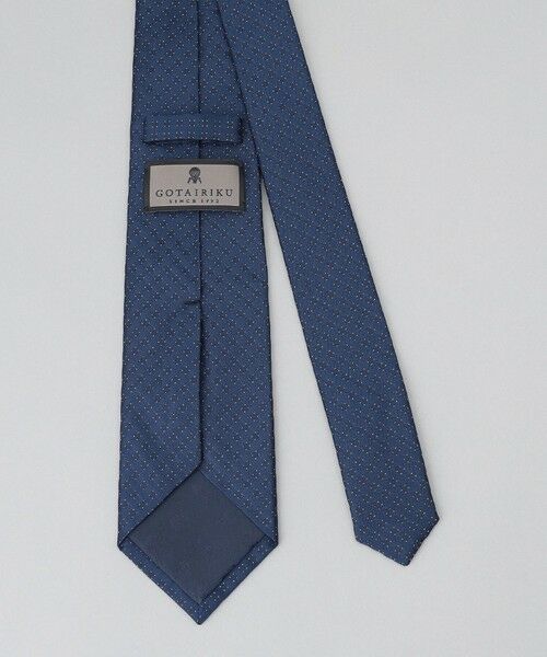 gotairiku / ゴタイリク ネクタイ | GOTAIRIKU別注【日本製】シルク ネクタイ_ピンドット | 詳細2