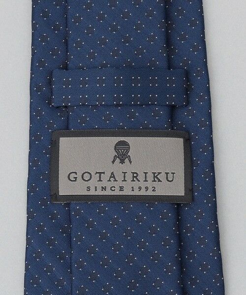 gotairiku / ゴタイリク ネクタイ | GOTAIRIKU別注【日本製】シルク ネクタイ_ピンドット | 詳細4