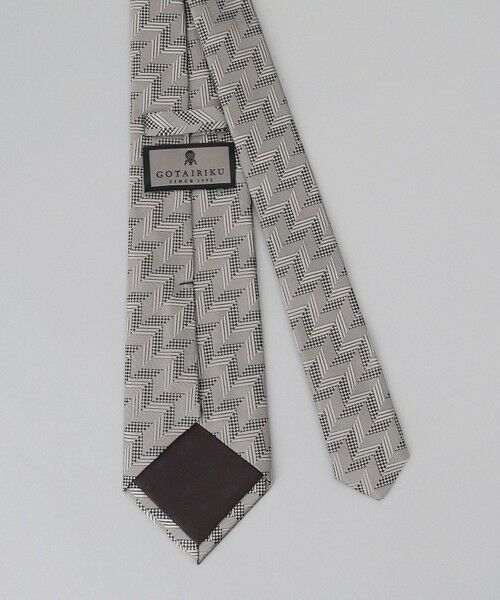 gotairiku / ゴタイリク ネクタイ | GOTAIRIKU別注【日本製】シルク ネクタイ_オリジナル柄 | 詳細2
