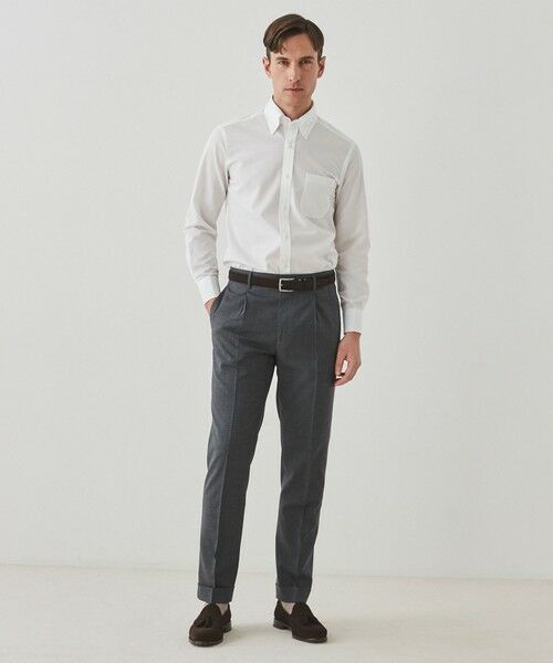 gotairiku / ゴタイリク シャツ・ブラウス | 春夏向け【形態安定】SUMMERPREMIUMPLEATS_ボタンダウンカラー 長袖ドレスシャツ(25年春夏モデル) | 詳細1