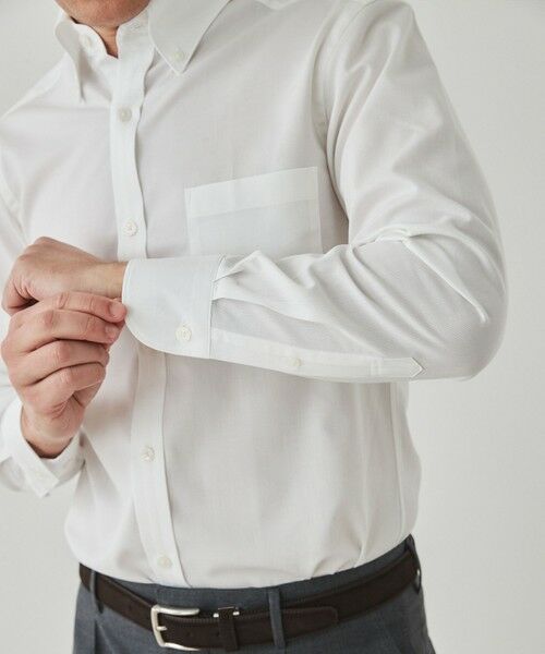 gotairiku / ゴタイリク シャツ・ブラウス | 春夏向け【形態安定】SUMMERPREMIUMPLEATS_ボタンダウンカラー 長袖ドレスシャツ(25年春夏モデル) | 詳細7