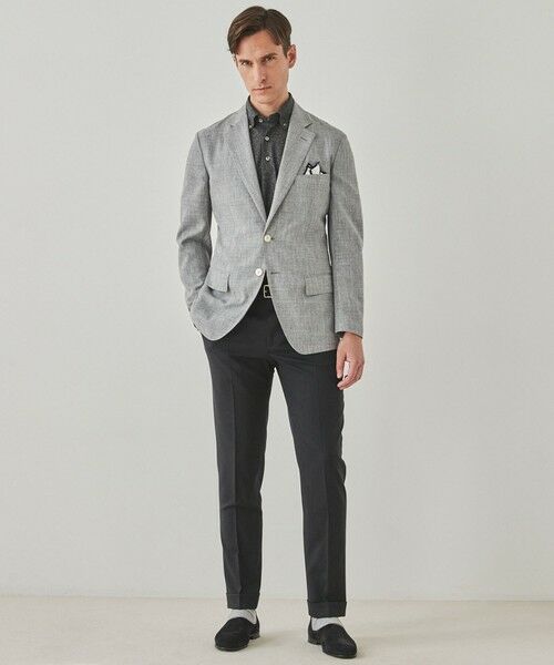 gotairiku / ゴタイリク ポロシャツ | 麻混・襟しっかり【洗える/通気性】ノルマンディーリネン ボタンダウンポロシャツ(25年モデル) | 詳細3