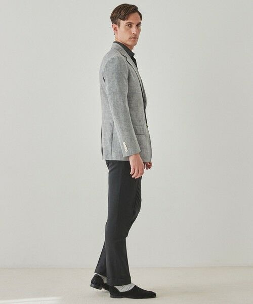 gotairiku / ゴタイリク ポロシャツ | 麻混・襟しっかり【洗える/通気性】ノルマンディーリネン ボタンダウンポロシャツ(25年モデル) | 詳細4