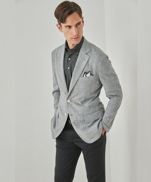 gotairiku / ゴタイリク ポロシャツ | 麻混・襟しっかり【洗える/通気性】ノルマンディーリネン ボタンダウンポロシャツ(25年モデル) | 詳細6