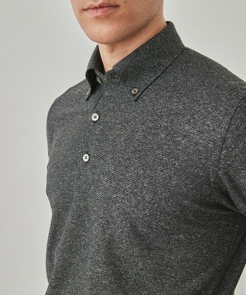 gotairiku / ゴタイリク ポロシャツ | 麻混・襟しっかり【洗える/通気性】ノルマンディーリネン ボタンダウンポロシャツ(25年モデル) | 詳細9