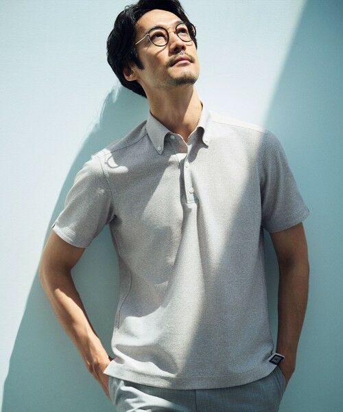 gotairiku / ゴタイリク ポロシャツ | 麻混・襟しっかり【洗える/通気性】ノルマンディーリネン ボタンダウンポロシャツ(25年モデル) | 詳細16