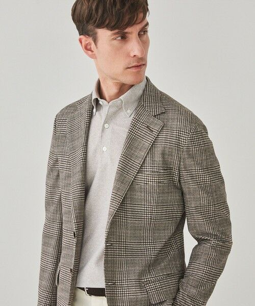 gotairiku / ゴタイリク ポロシャツ | 麻混・襟しっかり【洗える/通気性】ノルマンディーリネン ボタンダウンポロシャツ(25/26年モデル) | 詳細18