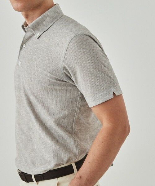 gotairiku / ゴタイリク ポロシャツ | 麻混・襟しっかり【洗える/通気性】ノルマンディーリネン ボタンダウンポロシャツ(25/26年モデル) | 詳細20