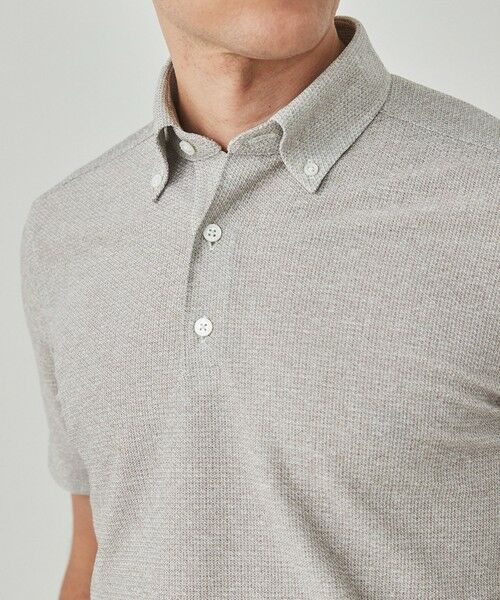 gotairiku / ゴタイリク ポロシャツ | 麻混・襟しっかり【洗える/通気性】ノルマンディーリネン ボタンダウンポロシャツ(25/26年モデル) | 詳細21