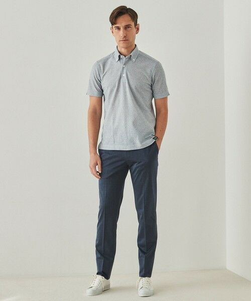 gotairiku / ゴタイリク ポロシャツ | 麻混・襟しっかり【洗える/通気性】ノルマンディーリネン ボタンダウンポロシャツ(25年モデル) | 詳細27
