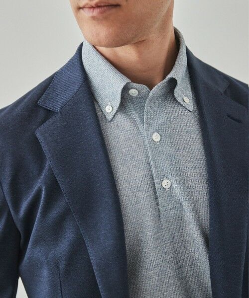 gotairiku / ゴタイリク ポロシャツ | 麻混・襟しっかり【洗える/通気性】ノルマンディーリネン ボタンダウンポロシャツ(25年モデル) | 詳細30