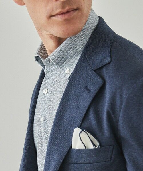 gotairiku / ゴタイリク ポロシャツ | 麻混・襟しっかり【洗える/通気性】ノルマンディーリネン ボタンダウンポロシャツ(25年モデル) | 詳細24