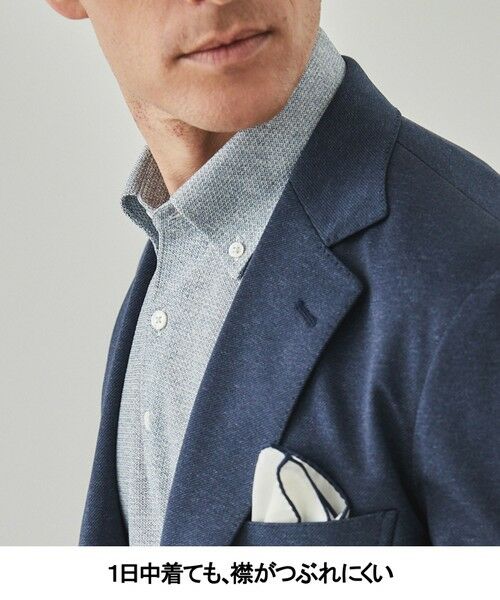 gotairiku / ゴタイリク ポロシャツ | 麻混・襟しっかり【洗える/通気性】ノルマンディーリネン ボタンダウンポロシャツ(25/26年モデル) | 詳細26