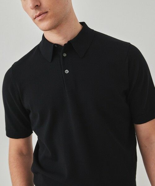 gotairiku / ゴタイリク ポロシャツ | 【洗える】イタリア糸 セットインニットポロ | 詳細9
