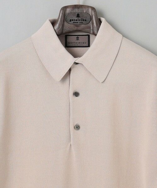 gotairiku / ゴタイリク ポロシャツ | 【洗える】イタリア糸 セットインニットポロ | 詳細15