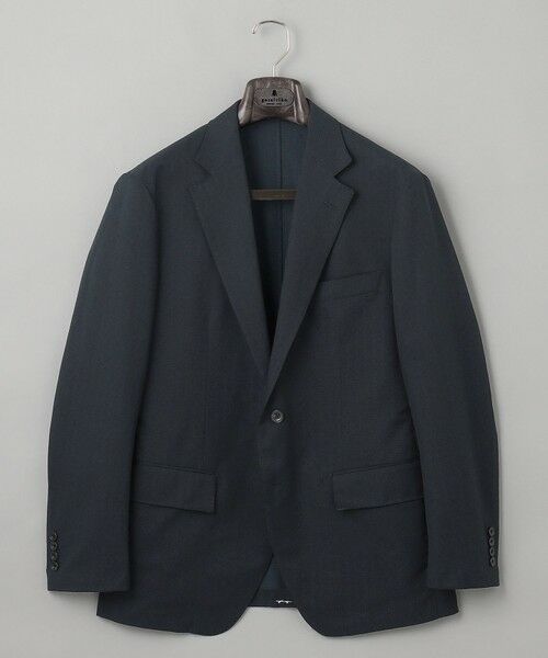 gotairiku / ゴタイリク テーラードジャケット | 圧倒的清涼感・８つの夏機能【接触冷感/通気性/軽量/撥水…等】クールドッツ セットアップジャケット_ヘリンボーンプリント（25年モデル） | 詳細24