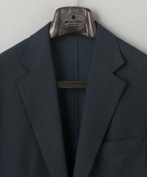 gotairiku / ゴタイリク テーラードジャケット | 圧倒的清涼感・８つの夏機能【接触冷感/通気性/軽量/撥水…等】クールドッツ セットアップジャケット_ヘリンボーンプリント（25年モデル） | 詳細26