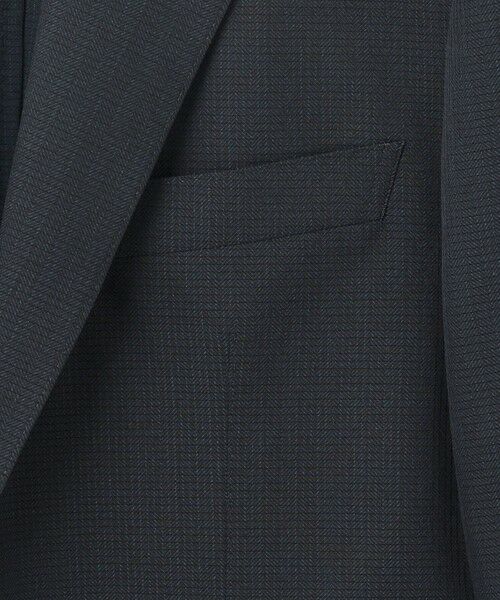 gotairiku / ゴタイリク テーラードジャケット | 圧倒的清涼感・８つの夏機能【接触冷感/通気性/軽量/撥水…等】クールドッツ セットアップジャケット_ヘリンボーンプリント（25年モデル） | 詳細27