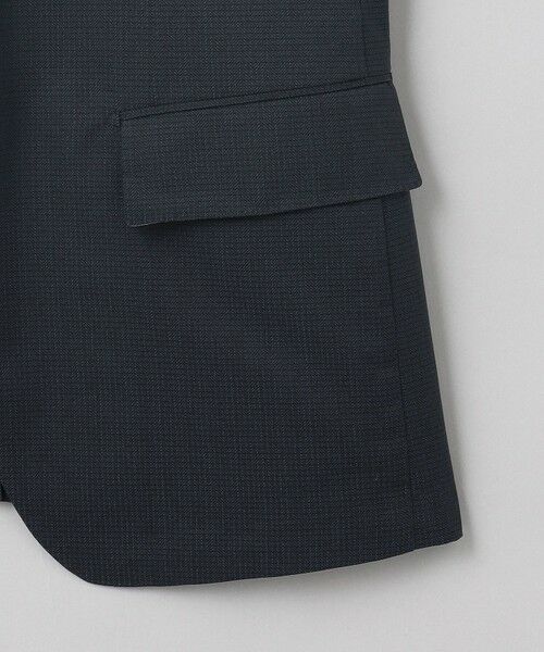 gotairiku / ゴタイリク テーラードジャケット | 圧倒的清涼感・８つの夏機能【接触冷感/通気性/軽量/撥水…等】クールドッツ セットアップジャケット_ヘリンボーンプリント（25年モデル） | 詳細30