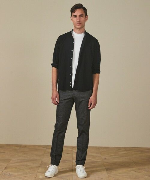 gotairiku / ゴタイリク カットソー | クルーネック以上 モックネック未満【ジャケット専用】カバーネック ドレスTシャツ | 詳細20