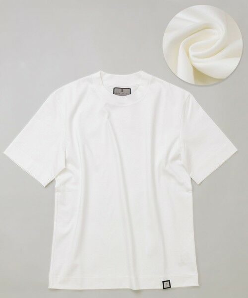 gotairiku / ゴタイリク カットソー | クルーネック以上 モックネック未満【ジャケット専用】カバーネック ドレスTシャツ | 詳細27