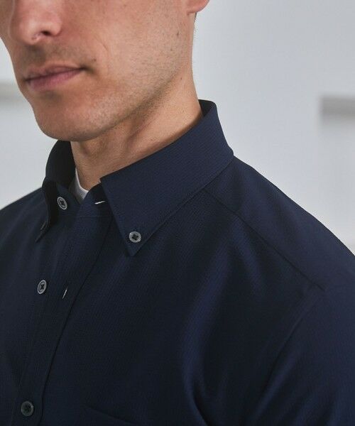 gotairiku / ゴタイリク カットソー | クルーネック以上 モックネック未満【ジャケット専用】カバーネック ドレスTシャツ | 詳細9