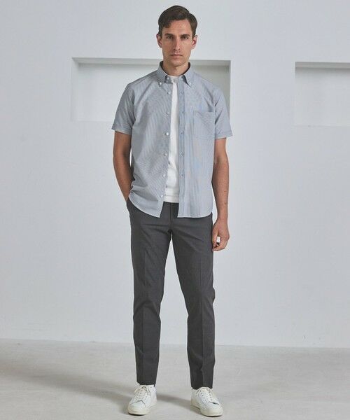 gotairiku / ゴタイリク その他パンツ | 仕事で着られる 冷んやり綿パン【接触冷感/ストレッチ】ストレッチサマーポプリン | 詳細4