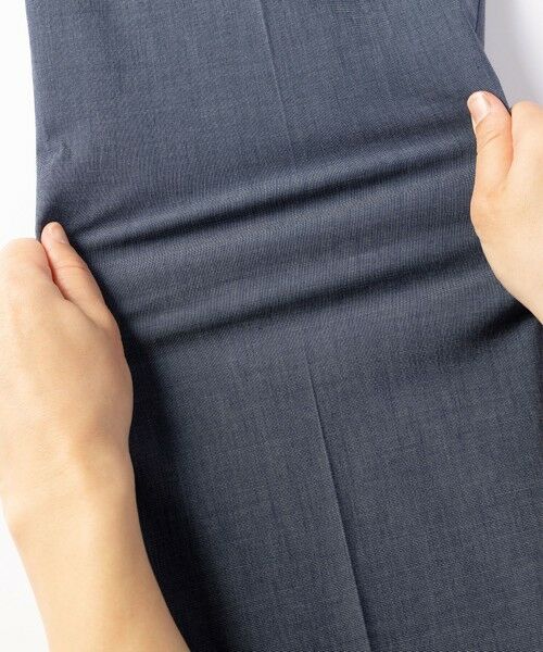 gotairiku / ゴタイリク その他パンツ | 仕事で着られる 冷んやり綿パン【接触冷感/ストレッチ】ストレッチサマーポプリン | 詳細9