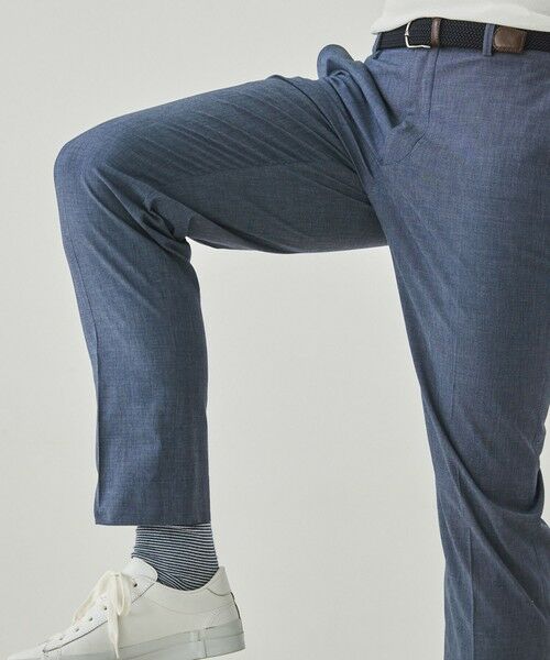 gotairiku / ゴタイリク その他パンツ | 仕事で着られる 冷んやり綿パン【接触冷感/ストレッチ】ストレッチサマーポプリン | 詳細12