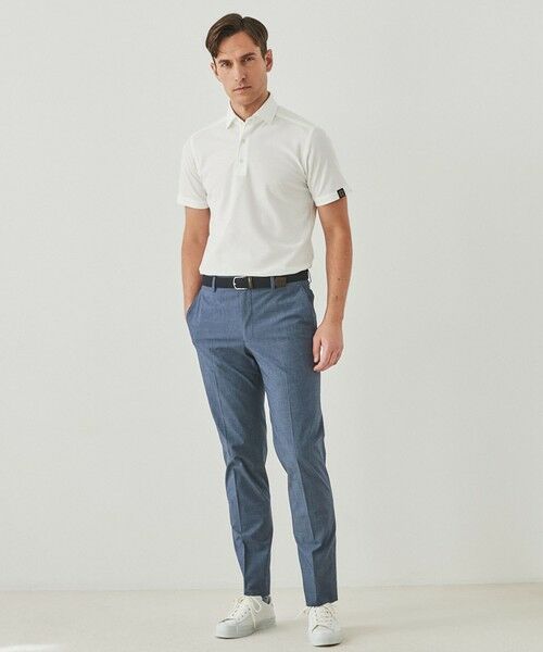 gotairiku / ゴタイリク その他パンツ | 仕事で着られる 冷んやり綿パン【接触冷感/ストレッチ】ストレッチサマーポプリン | 詳細15